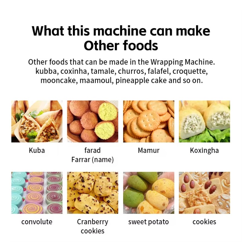 Japanese Snacks - Формовочная машина Maamoul, машина для инкрустации