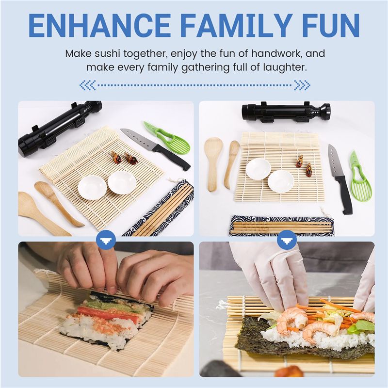Набор для приготовления суши A – обзор и цена Sushi Making Kit