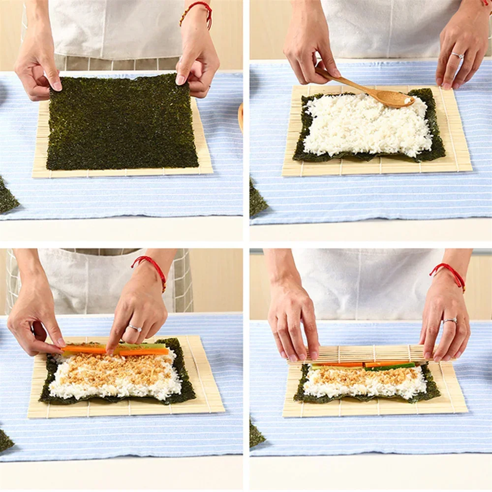 Изысканный бамбуковый коврик д – обзор и цена Sushi Making Kit