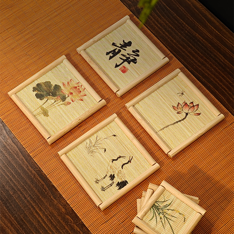 Набор из 5 подставок под чайны – обзор и цена Japanese Tea