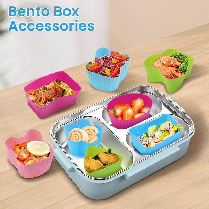 Набор из 8 силиконовых раздели – обзор и цена Bento Box
